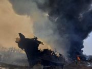 12 Jam Kebakaran Kapal di Tegal Belum Bisa Padam, Kerugian Rp 48 M