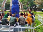 Tugu ‘Sa’ di Puncak Gunung Tidar Dikembalikan ke Bentuk Semula