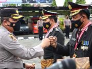 Hari Pertama 2022, 44 Personel Polres Tegal Kota Naik Pangkat