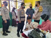 Polres Tegal Kota Kawal Vaksinasi Ratusan Anak