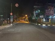 Malam Tahun Baru, Suasana Wonosobo Seperti Kota Mati