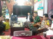 Doa Bersama di Malam Tahun Baru di Pos Pengamanan Nataru Taman Plaza