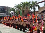 Pramuka MTs NU Banat Kudus Belajar Kepemimpinan