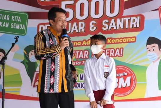 Gebyar Vaksinasi 5000 Pelajar dan Santri di Wonosobo, Seperti Apa?