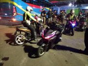 Sepeda Motor dengan Knalpot Brong Digelandang ke Pos Polisi, Pengendara Usia Belasan Tahun