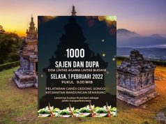 Pemangku Adat Gedongsongobuang Didukung 14 Lembaga Budaya Gelar Seribu Sesajen untuk Nusantara Candi Gedongsongo