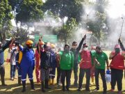 Penyemprotan Eco Enzyme Menggunakan 50.000 Sprayer di Klaten tercatat Rekor MURI