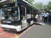 Layani penyandang Disabilitas, Surakarta Uji Coba Bus Kota Low Deck