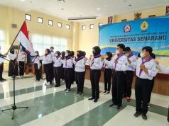 KSR PMI USM Dilantik, Dr. Junaidi Minta UKM Tak Bergantung pada Anggaran