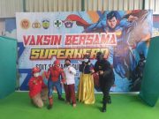 Bersama Superhero BINDA Jawa Tengah Gelar Vaksinasi Anak