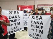 Kader PDIP Geruduk DPC, Tuntut Transparansi Dana Pilbup