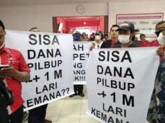 Kader PDIP Geruduk DPC, Tuntut Transparansi Dana Pilbup