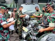 Tim Korem 074 Periksa Kendaraan Dinas Kodim 0728 Wonogiri