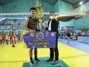 Ipos dan Voppik Raih Juara Bola Voli Piala Kapolres