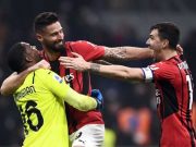Olivier Giroud Bawa AC Milan Balik Tekuk Inter 2-1 dalam Derbi Milan