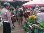 Tim Gabungan Covid-19 Wonogiri Gelar Operasi Yustisi dan Bagikan Ratusan Masker