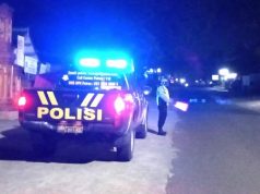 Polsek Purwantoro Wonogiri Gelar Blue Light Patrol Tengah Malam