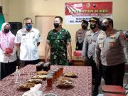 Ini Pesan Dandim dan Kapolres Wonogiri Saat Meninjau Posko PPKM Mikro