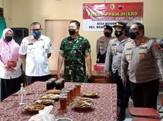 Ini Pesan Dandim dan Kapolres Wonogiri Saat Meninjau Posko PPKM Mikro