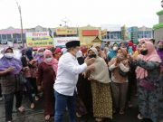 Emak-Emak Pedagang Pasar Bintoro Bikin Heboh, Daulat Gus Muhaimin Calon Presiden 2024