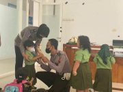 Anak-Anak TK Kartika III-47 Yonif 410/Alugoro Geruduk Kantor Satpas SIM Blora