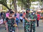 Dandim 0733/KS Apresiasi Babinsa yang Gendong Warganya untuk Vaksin