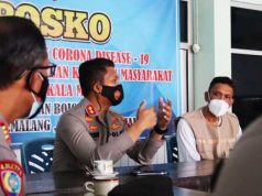 Cegah Lonjakan Kasus Covid-19 di Pemalang, Kapolres Pantau Posko PPKM Mikro