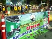 Galang Dana KPK Ngamen Taman Rakyat Slawi