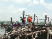 Polres Tegal Kota Datangkan Tim Labfor Polda Jateng Selidiki Kebakaran Kapal