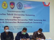 Fakultas Teknik USM Teken MoU dengan Upgris dan Unimus