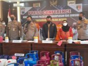Ditreskrimsus Polda Jateng Ungkap Penyuntik Gas Elpiji Beromset Ratusan Juta Rupiah