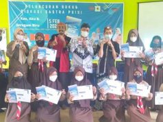 Pertama di Jepara, Siswa SMP Luncurkan Buku Antologi Puisi “Kau, Aku & Seragam Biru”