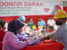 Donor Darah Karyawan Semen Gresik Sumbang Ratusan Kantong Darah