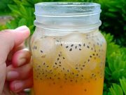 Resep: Es Jeruk Selasih