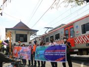PT KAI Daop 6 Sosialisasikan Keselamatan di Perlintasan Sebidang