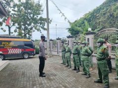 Sat Binmas Polres Grobogan Berikan Pembinaan dan Penyuluhan bagi Anggota Linmas