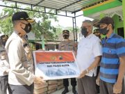 Polres Klaten Bantu Pembangunan Masjid Al Barokah Socokangsi