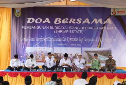 Pembangunan Tambak Udang Terpadu di Pantai Selatan Mulai April