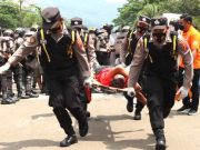 Penanganan ‘Aksi Demo’ di Wonogiri, Seorang Luka Dua Provokator Diamankan
