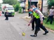 Di Ngadirojo Wonogiri, Penyeberang Jalan Tewas Tertabrak Motor