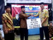 Papan Nama Ketua RT 01 Madyorejo Jetis Sukoharjo Resmi Diserahterimakan
