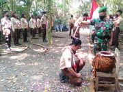 Pengukuhan Pramuka Saka Wira Kartika di Alas Mbogo Wonogiri