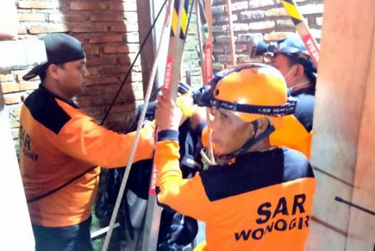 Ini yang Dilakukan Tim SAR Wonogiri Saat Mengevakuasi Korban Tewas Kecebur Sumur