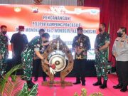 Pangdam IV Diponegoro Canangkan Pelopor Kampung Pancasila di Desa Wonokerto Wonogiri