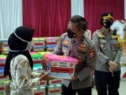 SSDM Polri dan Polres Magelang Kota Gelar Vaksinasi Serentak dan Bakti Sosial SSDM Polri
