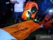 Empat Wisatawan Terseret Air Bah Ditemukan Meninggal