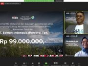SIG Serahkan 999 Bibit Pohon untuk Restorasi Kampung Long Duhung Kaltim