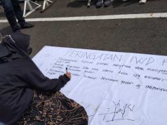 Peringati Hari Perempuan, Mahasiswa Kudus Demo Desak Pengesahan RUU TPKS