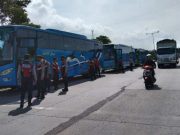 Bergerak ke Gubernuran, Massa Sopir Demo ODOL Jilid II dari Kudus Diangkut dengan Bus
