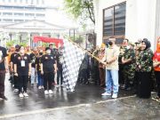 Gerak Jalan Napak Tilas Antar-Ormas Peringati HUT Ke-41 Pemuda Panca Marga